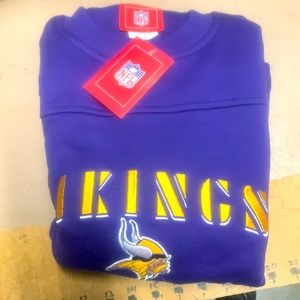 Minnesota Vikings sweatshirt, brand new